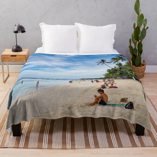 Item preview, Alona Beach, Panglao - Tropical Bohol Paradise | Vibrant Philippines Coastal Seascape Art designed and sold by Ross.A.Campbell.