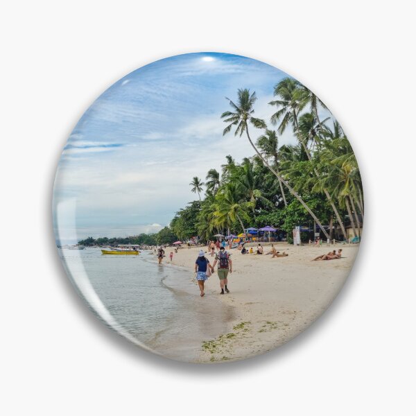 Item preview, Alona Beach, Panglao - Tropical Bohol Paradise | Vibrant Philippines Coastal Seascape Art designed and sold by Ross.A.Campbell.