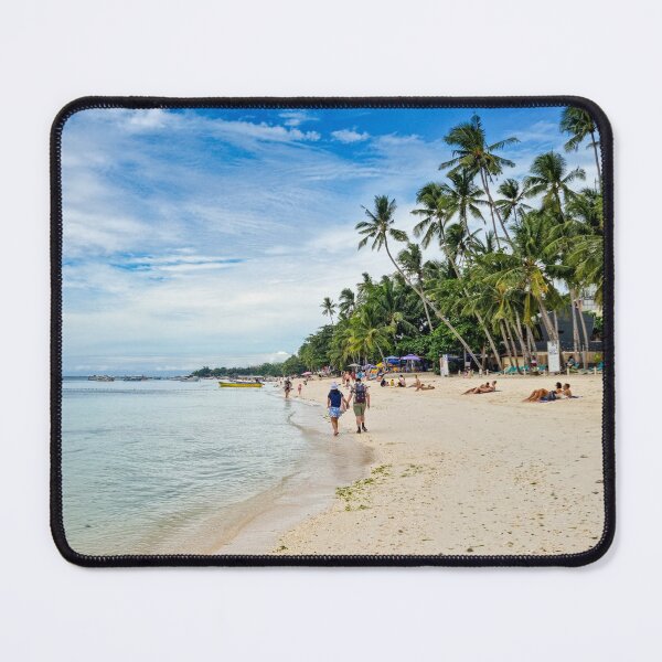 Item preview, Alona Beach, Panglao - Tropical Bohol Paradise | Vibrant Philippines Coastal Seascape Art designed and sold by Ross.A.Campbell.