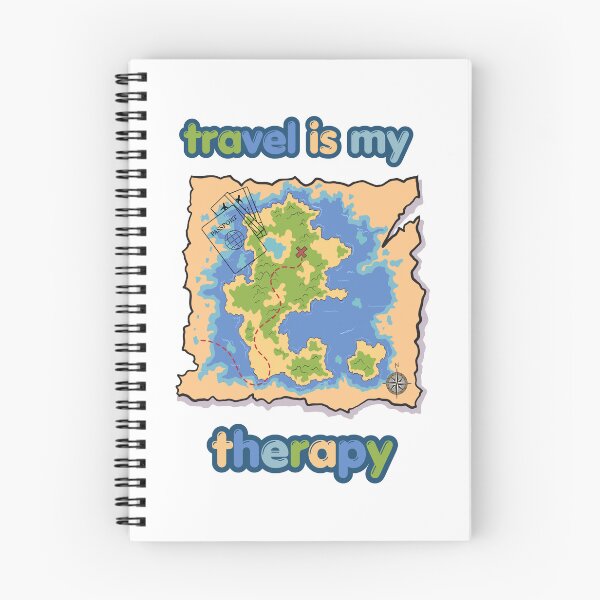 Item preview, Travel Is My Therapy. designed and sold by Dinasshop.