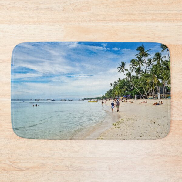 Item preview, Alona Beach, Panglao - Tropical Bohol Paradise | Vibrant Philippines Coastal Seascape Art designed and sold by Ross.A.Campbell.