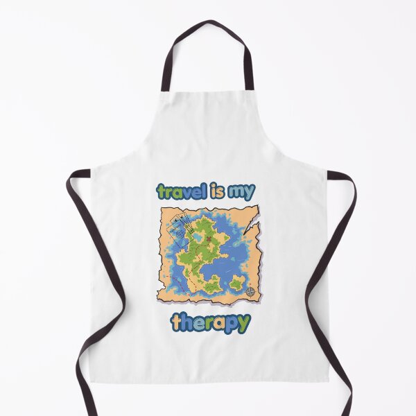 Item preview, Travel Is My Therapy. designed and sold by Dinasshop.