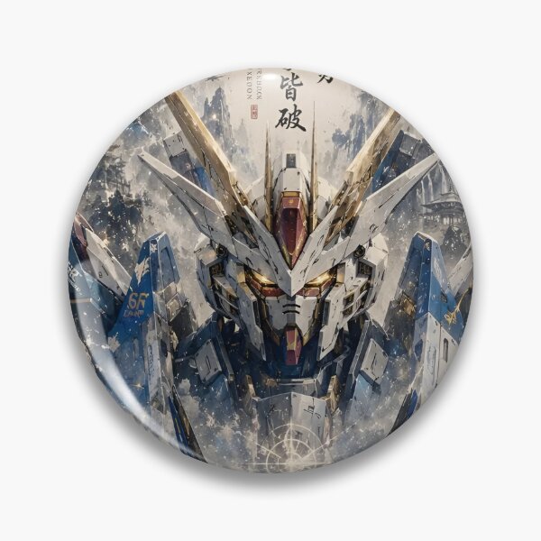 Item preview, Strike Freedom Version Xenon Mecha | Celestial Anime Sci-Fi Robot Warrior Art designed and sold by Dyan4.