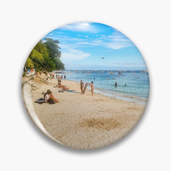 Item preview, Alona Beach, Panglao - Tropical Bohol Paradise | Vibrant Philippines Coastal Seascape Art designed and sold by Ross.A.Campbell.