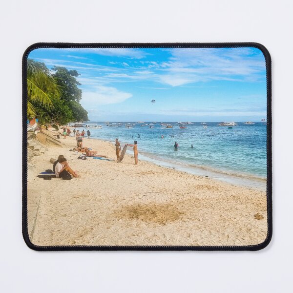 Item preview, Alona Beach, Panglao - Tropical Bohol Paradise | Vibrant Philippines Coastal Seascape Art designed and sold by Ross.A.Campbell.