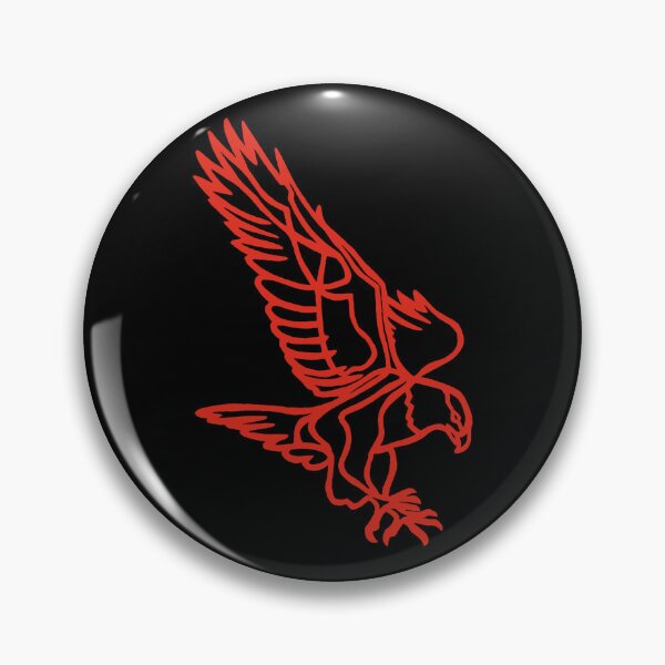 Item preview, Sketch of the red eagle designed and sold by Lagueny.