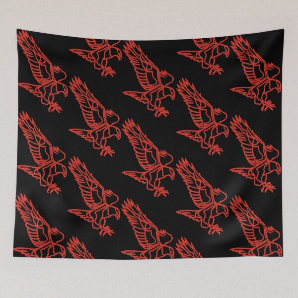 Item preview, Sketch of the red eagle designed and sold by Lagueny.