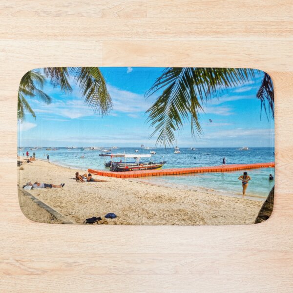 Item preview, Alona Beach, Panglao - Tropical Bohol Paradise | Vibrant Philippines Coastal Seascape Art designed and sold by Ross.A.Campbell.