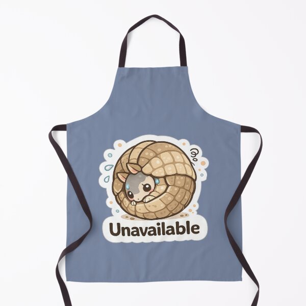 Item preview, Unavailable Armadillo Meme | Cute Introvert Relatable Sticker Design designed and sold by BabyStark.