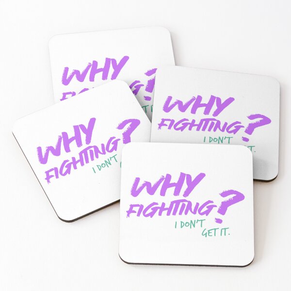 Item preview, Why Fighting I Don’t Get It Shirt designed and sold by heyyoyeah63.