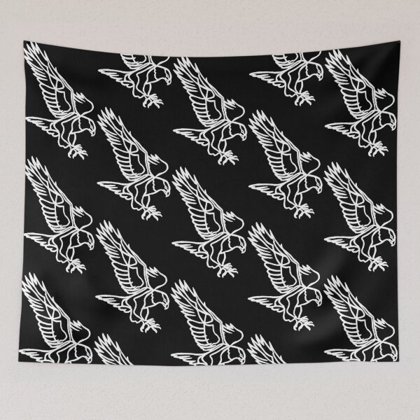 Item preview, Sketch of the white eagle designed and sold by Lagueny.