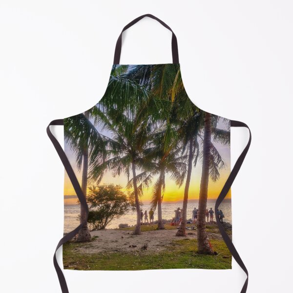 Item preview, Sunset at Hermit Beach - Panglao Island, Bohol | Secluded Philippines Golden Hour Landscape Art designed and sold by Ross.A.Campbell.