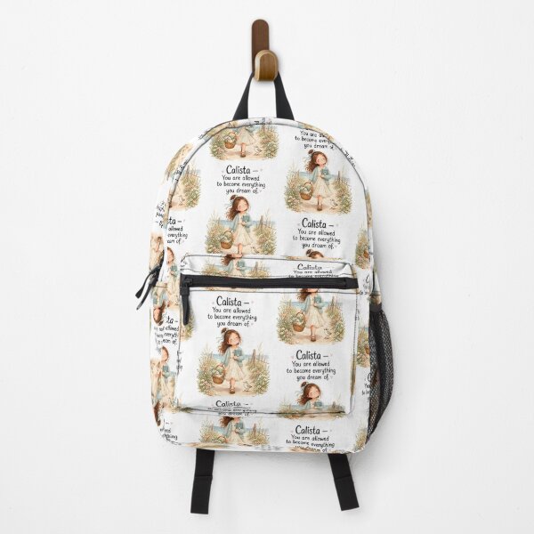 Item preview, Calista Personalized Inspirational Girl Seaside Dreams Quote designed and sold by LoveNurseries.