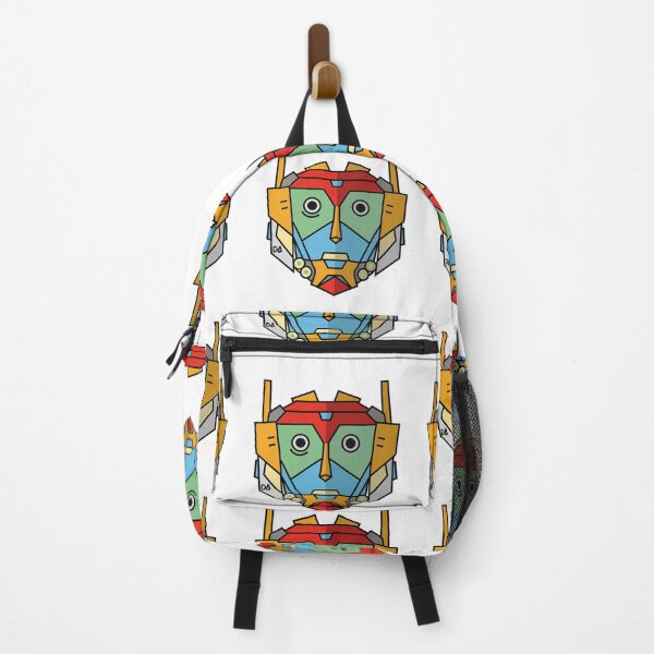 Item preview, Colorful Abstract Robot Mascot Geometric Mecha Illustration designed and sold by DesignArtist.ia.
