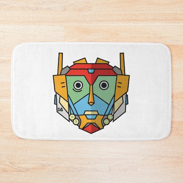 Item preview, Colorful Abstract Robot Mascot Geometric Mecha Illustration designed and sold by DesignArtist.ia.