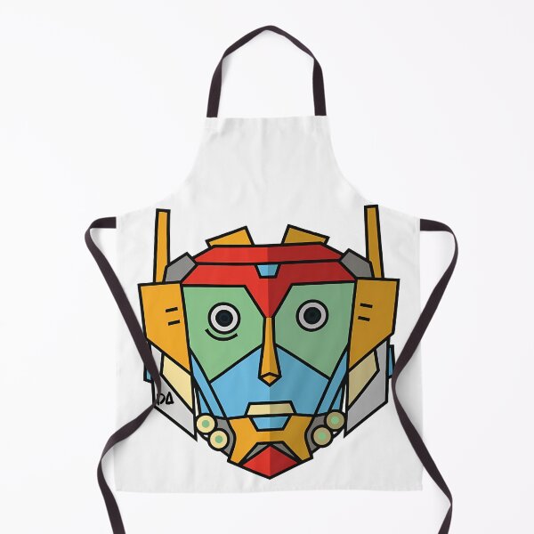 Item preview, Colorful Abstract Robot Mascot Geometric Mecha Illustration designed and sold by DesignArtist.ia.