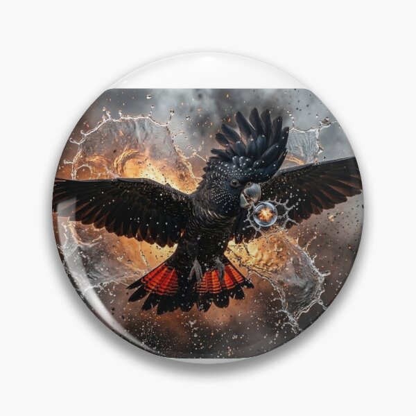 Item preview, Black Cockatoo designed and sold by skrzydlatyraj.