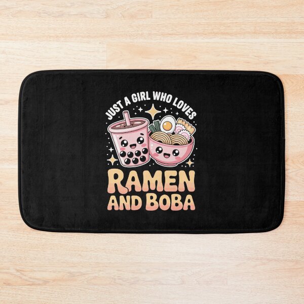 Item preview, just a girl who loves ramen and boba designed and sold by jkrphoto.