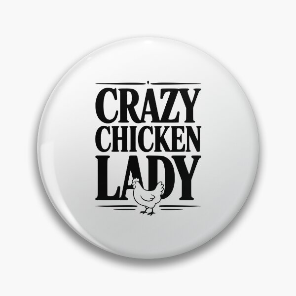 Item preview, Crazy Chicken Lady designed and sold by Frank Ring.