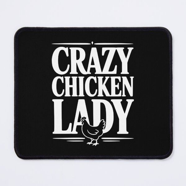Item preview, Crazy Chicken Lady designed and sold by Frank Ring.