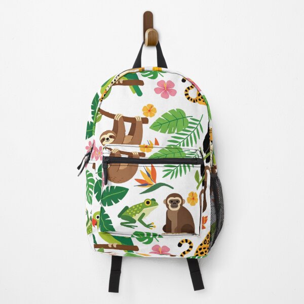 Item preview, Rainforest animals pattern designed and sold by Andrea Kreates.