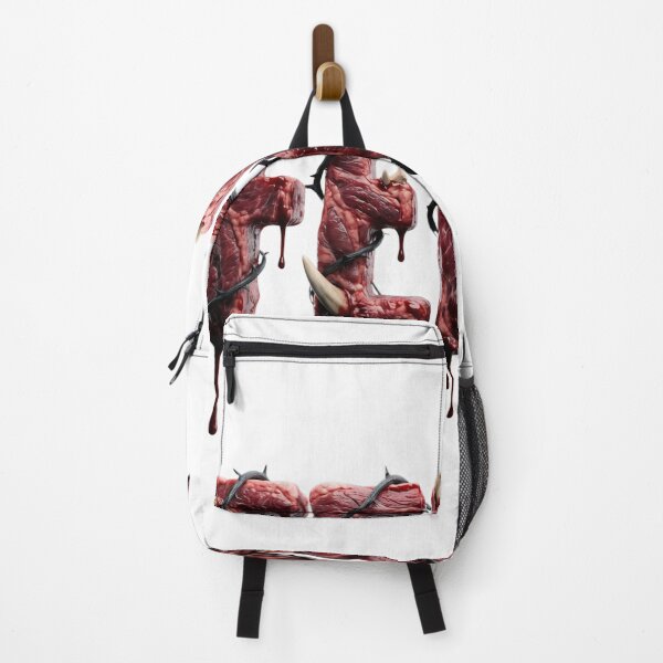 Item preview, Feral Bloody Meat Horror Typography Gothic Streetwear Dark Aesthetic designed and sold by afarkar.