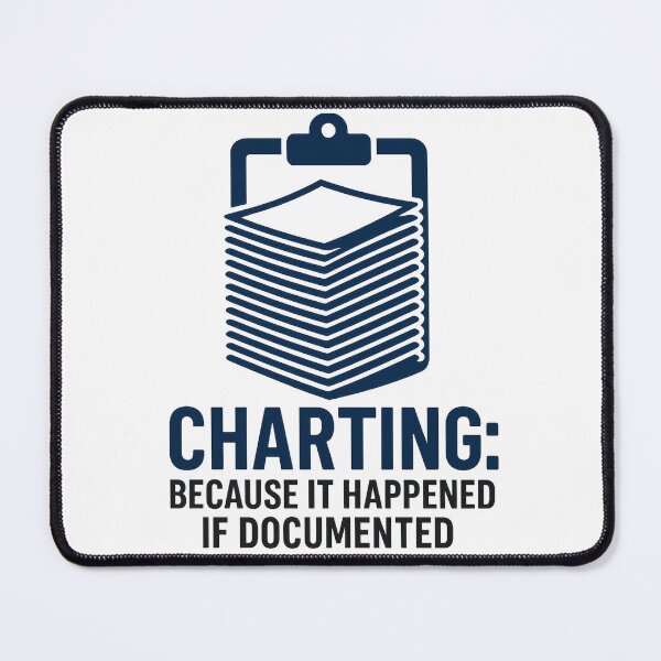 Item preview, Nurse Charting Shirt - Funny Dark Humor Medical Documentation Gift designed and sold by OccupationalHazardCo .
