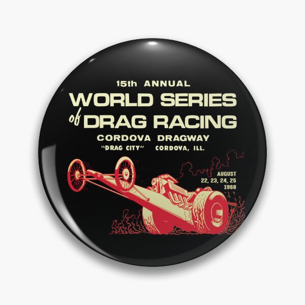 Item preview,  1968 World Series of Drag Racing, Cordova Dragway, Drag City, Illinois. designed and sold by retropetrol.