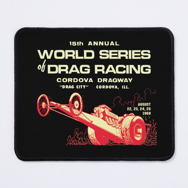 Item preview,  1968 World Series of Drag Racing, Cordova Dragway, Drag City, Illinois. designed and sold by retropetrol.