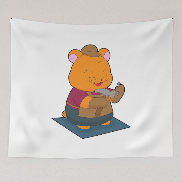 Item preview, Hamster Carpenter Hammer Craft designed and sold by Snabdesign84.