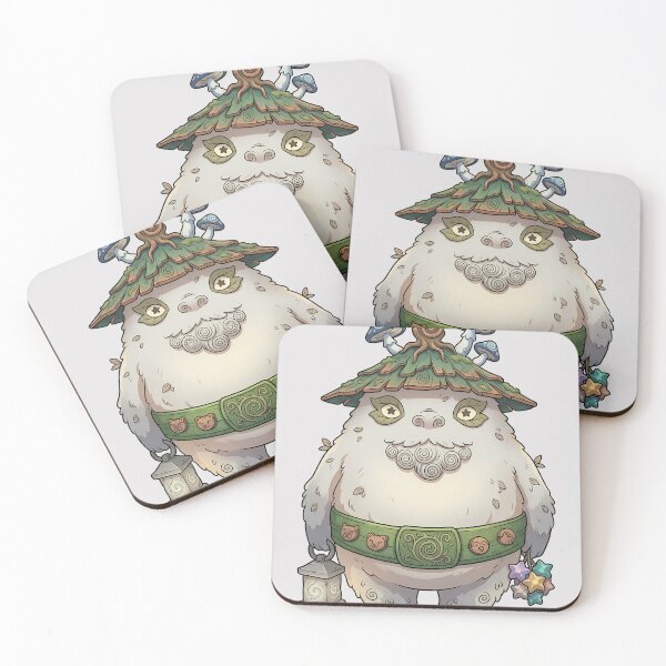 Item preview, Forest Guardian Spirit with Mushroom Hat designed and sold by LYZ7VANI.