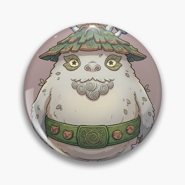 Item preview, Forest Guardian Spirit with Mushroom Hat designed and sold by LYZ7VANI.