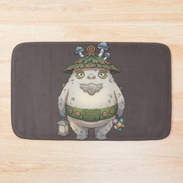 Item preview, Forest Guardian Spirit with Mushroom Hat designed and sold by LYZ7VANI.