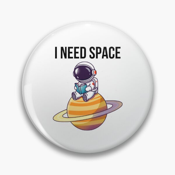 Item preview, I Need Space Astronaut Logo designed and sold by logowannawear.