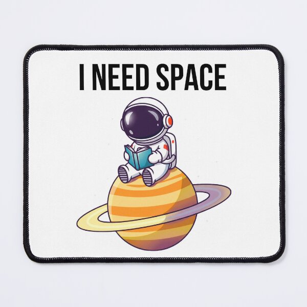 Item preview, I Need Space Astronaut Logo designed and sold by logowannawear.