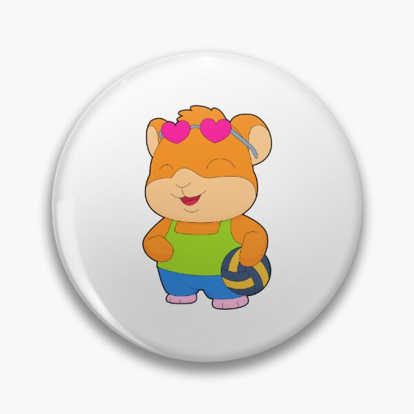Item preview, Hamster Volleyball player Volleyball Sports designed and sold by Snabdesign84.