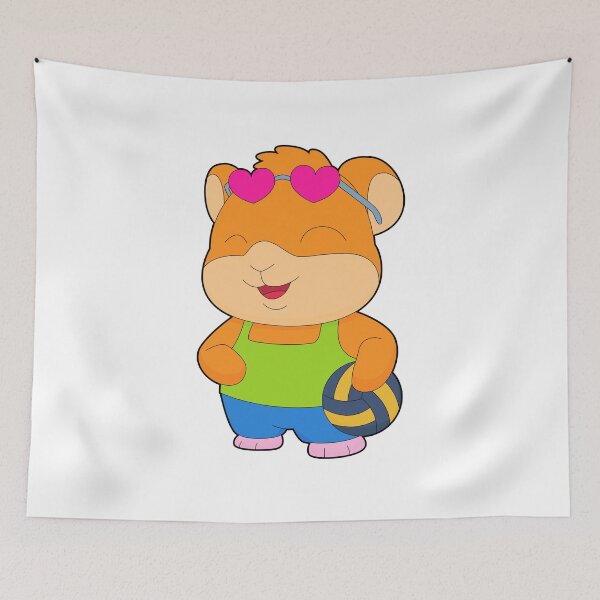 Item preview, Hamster Volleyball player Volleyball Sports designed and sold by Snabdesign84.