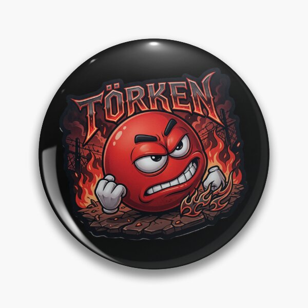 Item preview, Turkish red evil emoji German meme designed and sold by LayersDesign.