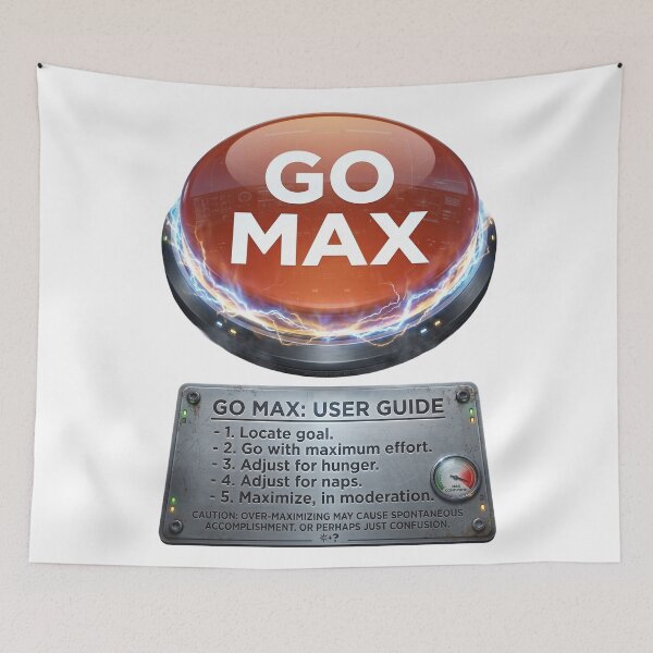 Item preview, GO MAX - from AmericaReacts.com designed and sold by AmericaReacts.