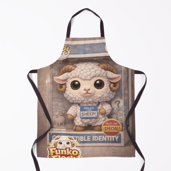 Item preview, Collectible Identity Sheep | Funko Flock Parody designed and sold by Thpoar.