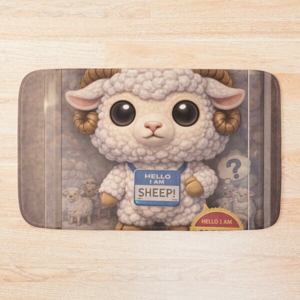 Item preview, Collectible Identity Sheep | Funko Flock Parody designed and sold by Thpoar.