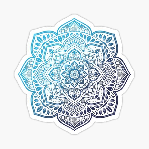 Item preview, Luna Mandala — Calming Meditation Art designed and sold by Amy Cohas Design.