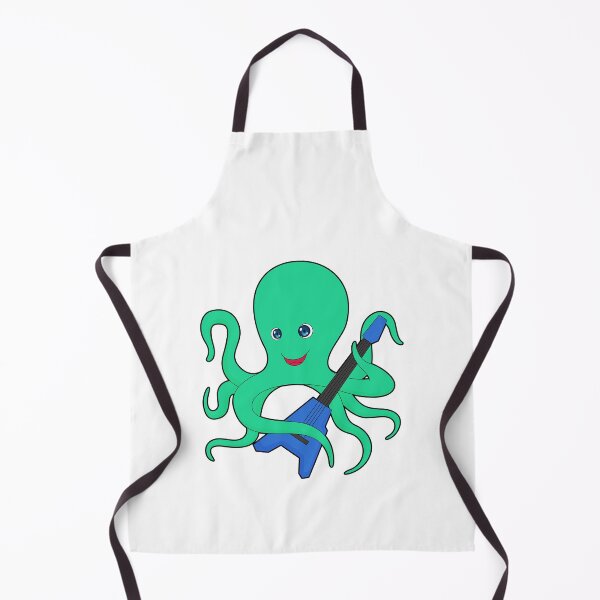 Item preview, Octopus Musician Guitar Music designed and sold by Snabdesign84.