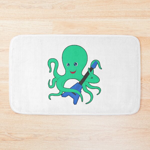 Item preview, Octopus Musician Guitar Music designed and sold by Snabdesign84.