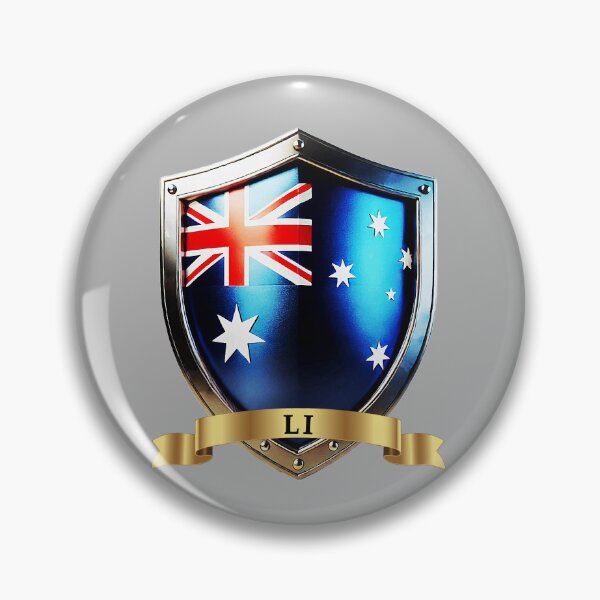 Item preview, Li Australian Heritage Crest Shield designed and sold by Highlandkings.