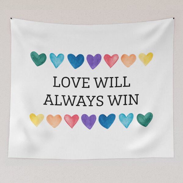 Item preview, Love Will Always Win designed and sold by noob publishing.