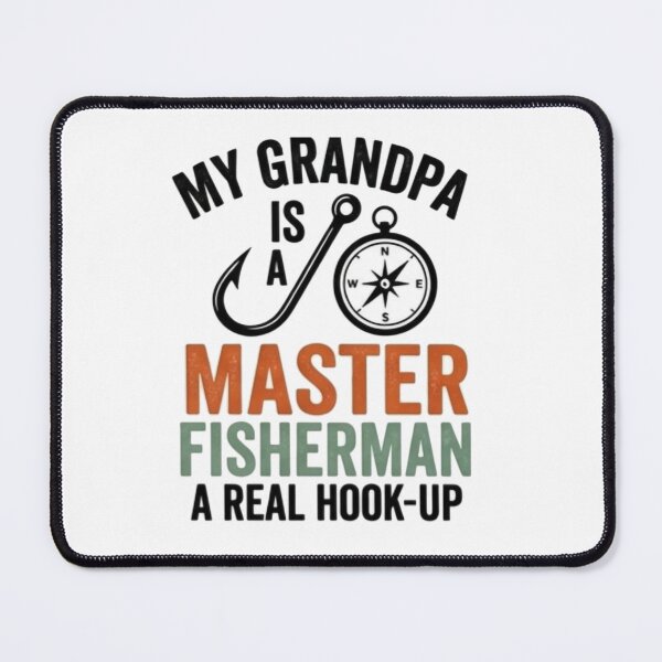 Item preview, My Grandpa Is A Master Fisherman Funny Fishing Design designed and sold by JREEHBRAND.