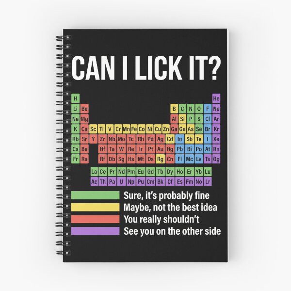 Item preview, Retro Can I Lick It Funny Periodic Table Student designed and sold by NADIASHOP86.