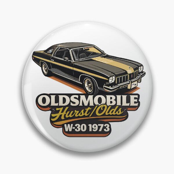 Item preview, 1973 Hurst Olds W30 Vintage Retro Style Car designed and sold by EdGraphy.