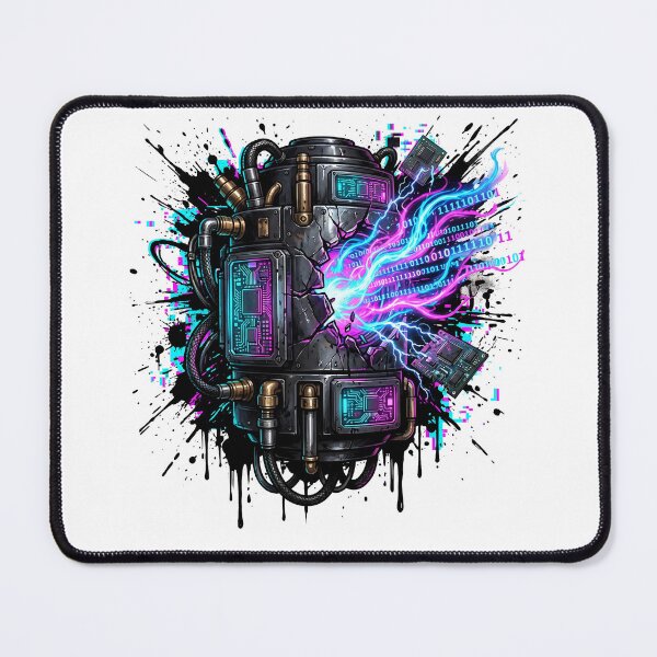 Item preview, Neural Network Core: Cybernetic Reactor Art designed and sold by OnikaD art.